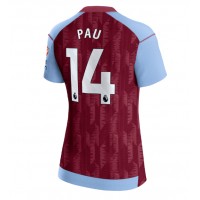 Aston Villa Pau Torres #14 Hjemmedrakt Dame 2023-24 Kortermet